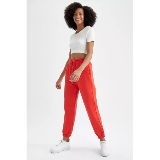 Спортивные штаны DeFacto, Цвет: Красный, Размер: S, изображение 3