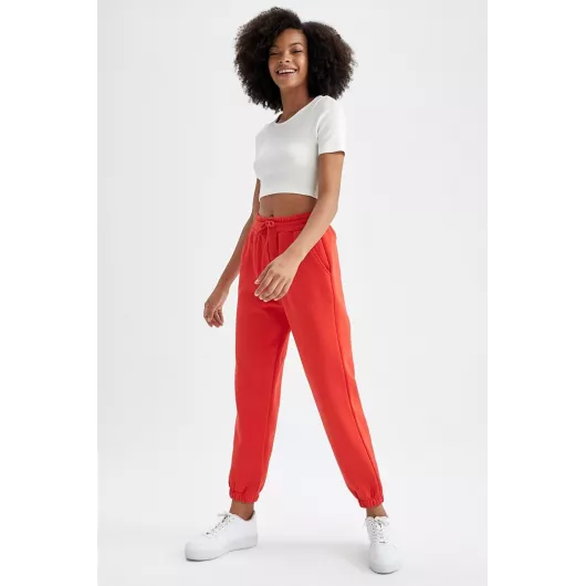 Sweatpants DeFacto, Color: Red, Size: M, 3 image
