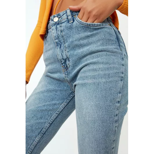 Jeans TRENDYOLMILLA, Reňk: Gök, Ölçeg: 38, 3 image