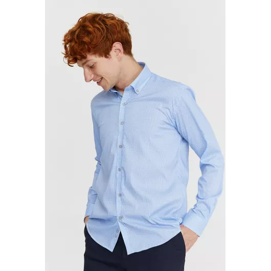 Рубашка Morven, Цвет: Голубой, Размер: XL, изображение 2