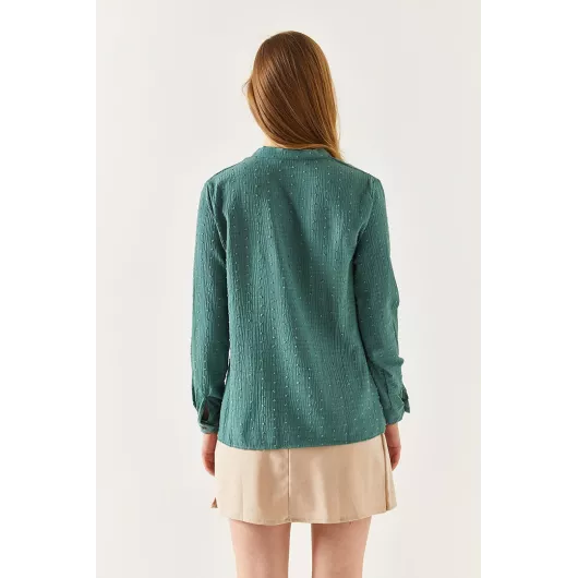 Рубашка Armonika, Цвет: Зеленый, Размер: L, изображение 4