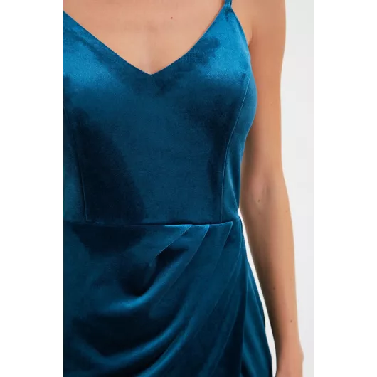 Платье TRENDYOLMILLA, Цвет: Синий, Размер: 40, изображение 4