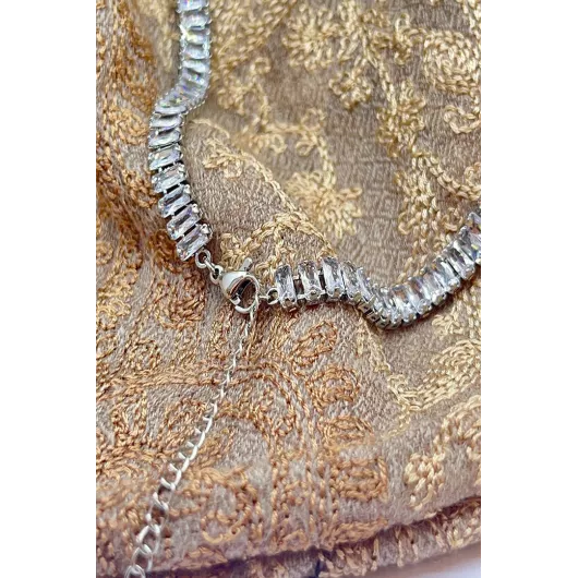 Ожерелье Qualitte, Цвет: Серебряный, Размер: STD, изображение 3