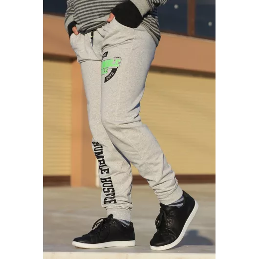 Спортивные штаны FILORIN, Цвет: Серый, Размер: 10-11 лет, изображение 3