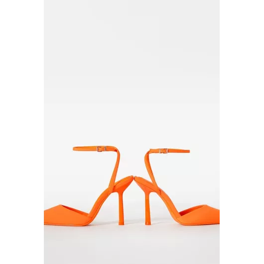 Туфли BERSHKA, Цвет: Оранжевый, Размер: 39, изображение 5
