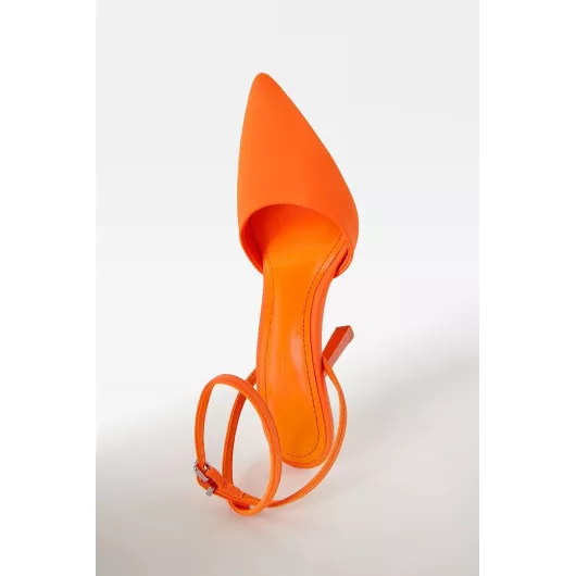 Туфли BERSHKA, Цвет: Оранжевый, Размер: 39, изображение 4