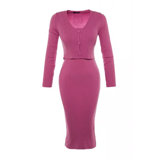 Платье TRENDYOLMILLA, Color: Pink, Size: S, 4 image