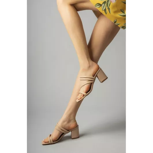 Обувь meyra'nın ayakkabıları, Color: Beige, Size: 37, 3 image
