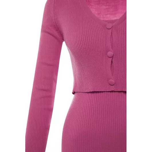 Платье TRENDYOLMILLA, Color: Pink, Size: S, 5 image