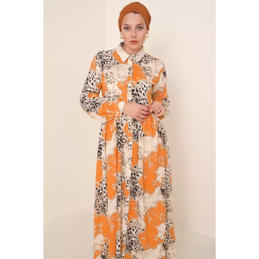 Платье Bigdart, Цвет: Оранжевый, Размер: XL, изображение 2