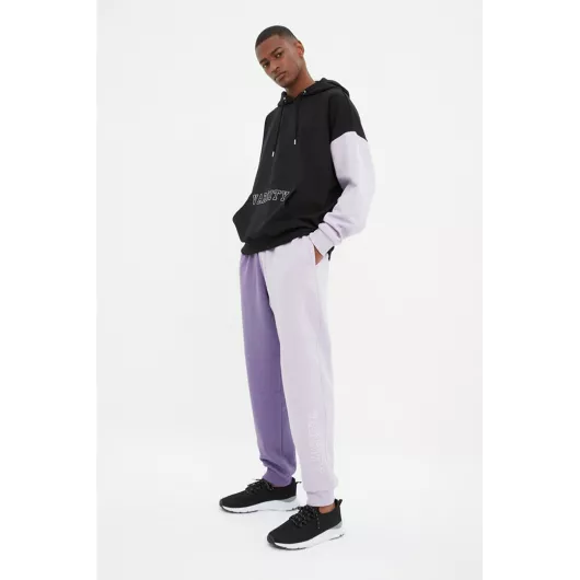 Спортивные штаны TRENDYOL MAN, Цвет: Сиреневый, Размер: M, изображение 2