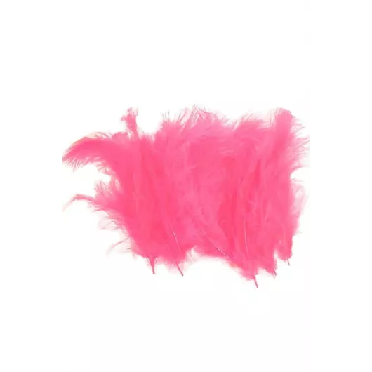 Декоративные перья 100 шт. BALON PARTİ, Цвет: Розовый, Размер: STD