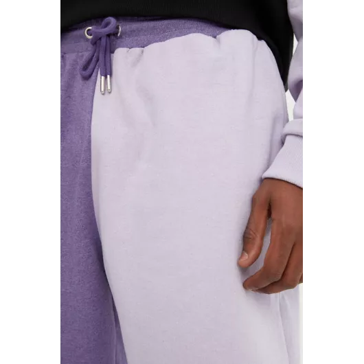Спортивные штаны TRENDYOL MAN, Цвет: Сиреневый, Размер: XL, изображение 4