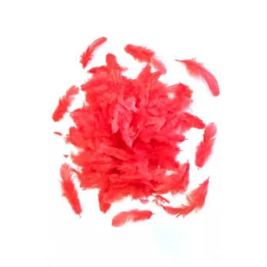 Декоративные перья 100 шт. BALON PARTİ, Цвет: Красный, Размер: STD