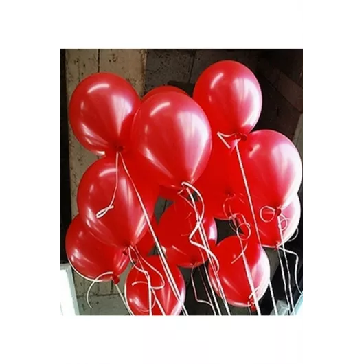 Воздушные шары 10 шт. Tmgrup, Цвет: Красный, Размер: STD, изображение 2