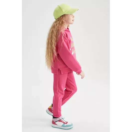 Спортивный костюм DeFacto, Цвет: Розовый, Размер: 8-9 лет, изображение 4