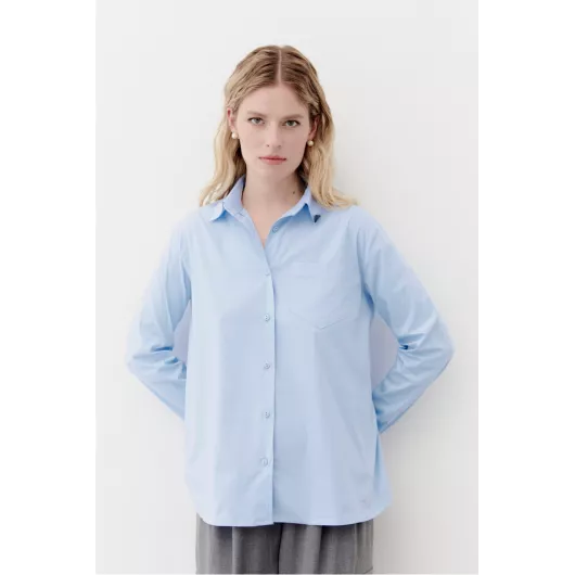 Рубашка Fk.Pynappel, Цвет: Голубой, Размер: M, изображение 2