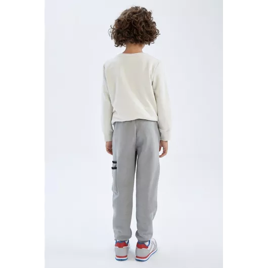 Спортивные штаны DeFacto, Цвет: Серый, Размер: 5-6 лет, изображение 4