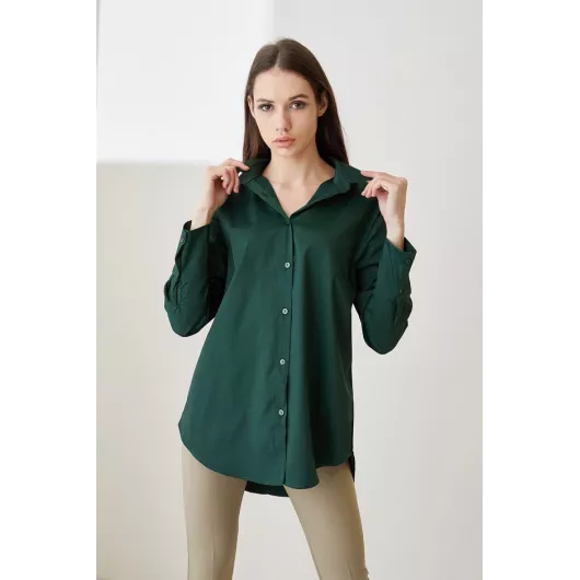 Рубашка Helin Avşar, Цвет: Зеленый, Размер: STD, изображение 3