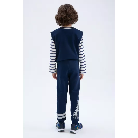 Спортивные штаны DeFacto, Цвет: Темно-синий, Размер: 9-10 лет, изображение 5