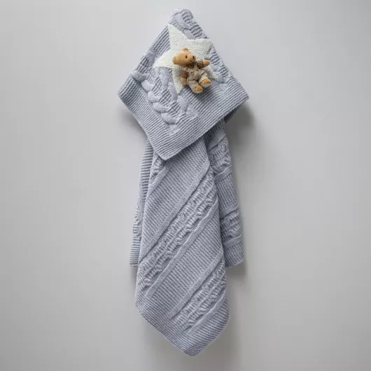 Одеяло  Çiçek bebe, Цвет: Голубой, Размер: STD