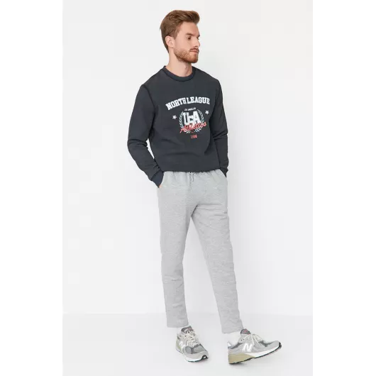 Спортивные штаны TRENDYOL MAN, Цвет: Серый, Размер: S, изображение 4