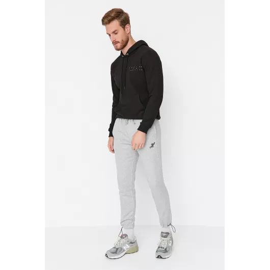 Спортивные штаны TRENDYOL MAN, Цвет: Серый, Размер: S, изображение 4