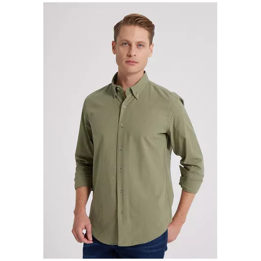 Рубашка D'S Damat, Цвет: Хаки, Размер: 2XL, изображение 2