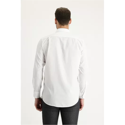 Рубашка, Цвет: Белый, Размер: L, изображение 3