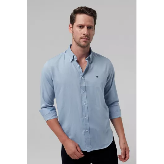Рубашка D'S Damat, Цвет: Голубой, Размер: 2XL