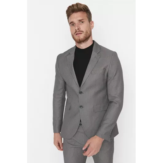 Пиджак TRENDYOL MAN, Color: Grey, Size: 48