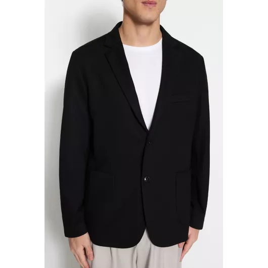 Пиджак TRENDYOL MAN, Цвет: Черный, Размер: L, изображение 6