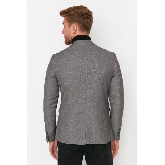 Пиджак TRENDYOL MAN, Color: Grey, Size: 48, 5 image