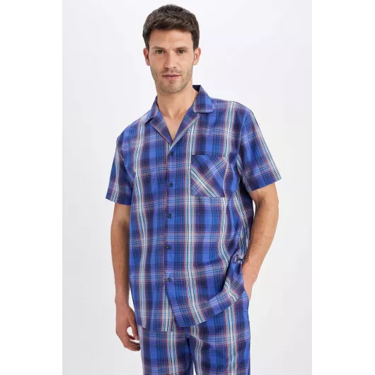 Пижамный комплект DeFacto, Цвет: Темно-синий, Размер: S, изображение 4