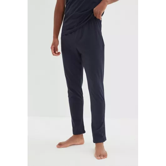 Пижамный комплект TRENDYOL MAN, Цвет: Темно-синий, Размер: S, изображение 8