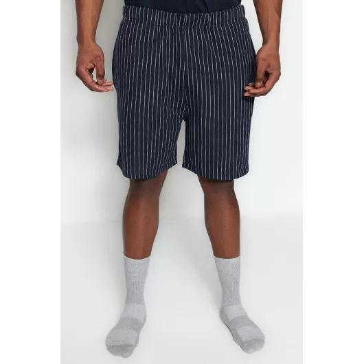 Пижамный комплект TRENDYOL MAN, Цвет: Темно-синий, Размер: 6XL, изображение 5