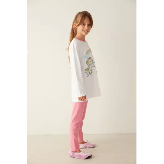 Пижамный комплект Penti, Цвет: Розовый, Размер: 11-12 лет, изображение 2