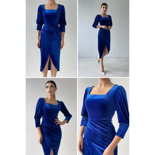 Платье Etika, Цвет: Синий, Размер: M