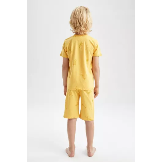 Пижамный комплект DeFacto, Цвет: Желтый, Размер: 8-9 лет, изображение 5
