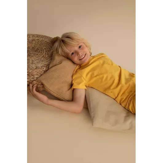 Пижамный комплект DeFacto, Цвет: Желтый, Размер: 11-12 лет