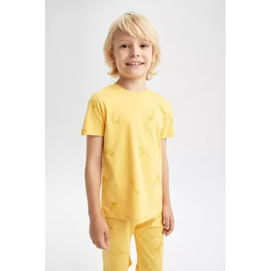 Пижамный комплект DeFacto, Цвет: Желтый, Размер: 10-11 лет, изображение 3