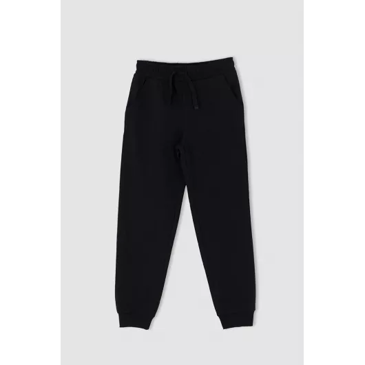 Спортивные штаны DeFacto, Цвет: Черный, Размер: 7-8 лет, изображение 5