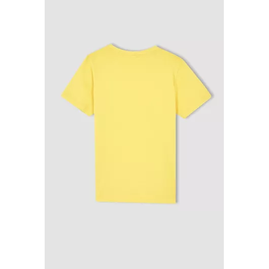 Футболка DeFacto, Цвет: Желтый, Размер: 6-7 лет, изображение 4
