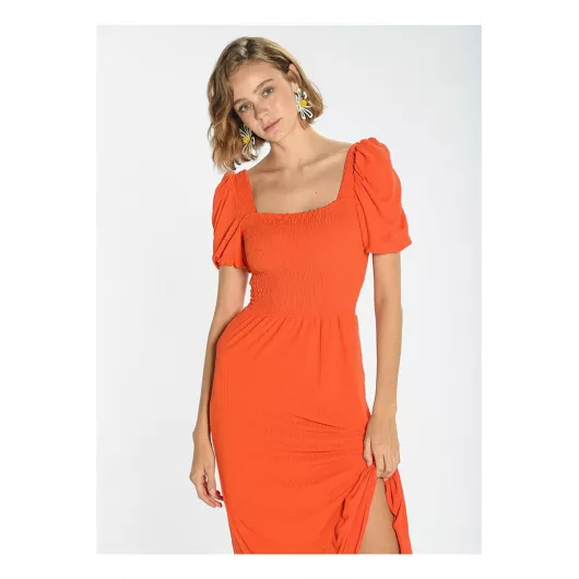 Платье Ng Style, Цвет: Оранжевый, Размер: S/M, изображение 4