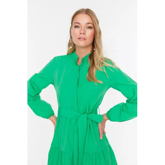 Платье TRENDYOL MODEST, Цвет: Зеленый, Размер: 36, изображение 2