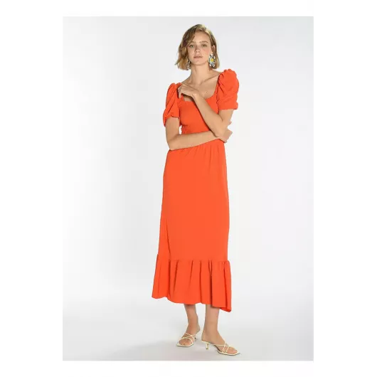 Платье Ng Style, Цвет: Оранжевый, Размер: S/M, изображение 2