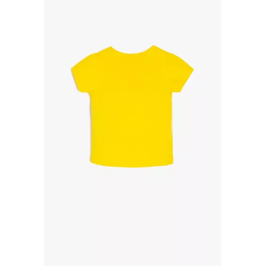 Футболка Koton, Цвет: Желтый, Размер: 9-12 мес., изображение 2