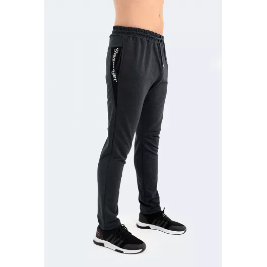 Спортивные штаны SLAZENGER, Цвет: Антрацит, Размер: L, изображение 5