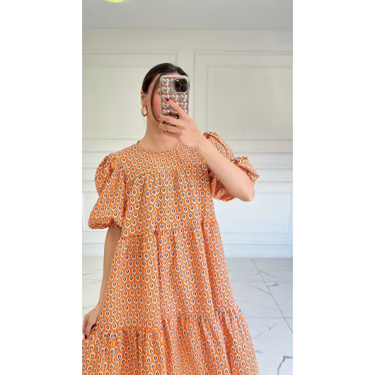 Платье Hotfashion, Цвет: Оранжевый, Размер: S, изображение 2