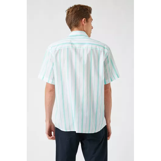 Рубашка Koton, Цвет: Зеленый, Размер: XL, изображение 4